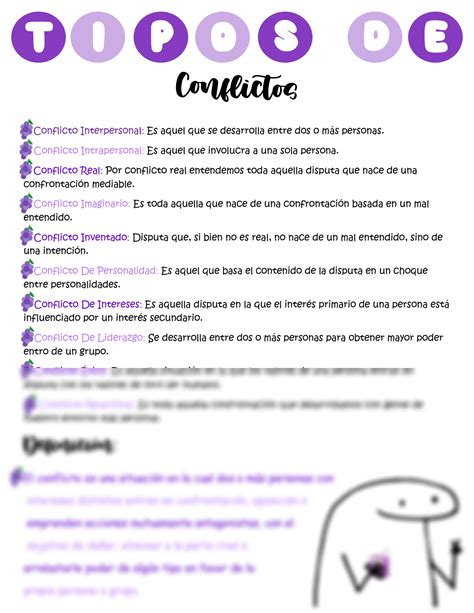 Solution Tipos De Conflictos Y Resoluci N De Conflictos Apunte Bonito