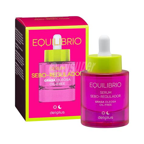 Deliplus Serum Facial Sebo Regulador Equilibrio Tarro Ml