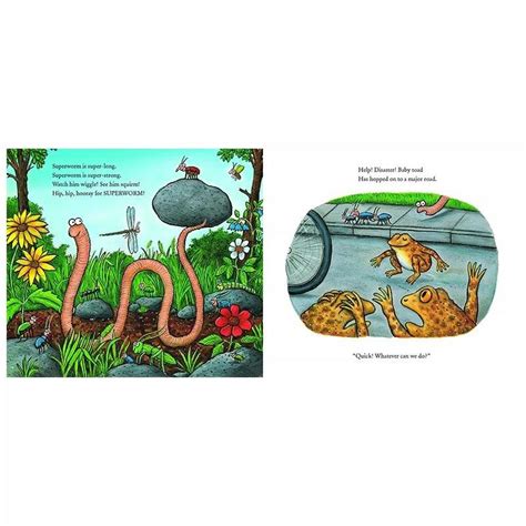 Julia Donaldson Collection Superworm Zog Stick Man Tiddler Tabby