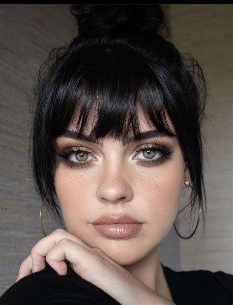 Trendy Haircuts And Hairstyles With Bangs In Artofit