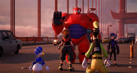 Big Hero 6 Baymax Flys Into Kingdom Hearts 3 In New Trailer