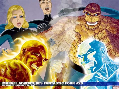 HD Wallpaper Comics Fantastic Four Human Torch Marvel Comics