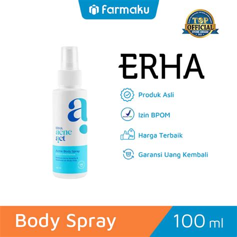 Erha Acneact Acne Body Spray Botol 100 Ml Farmaku