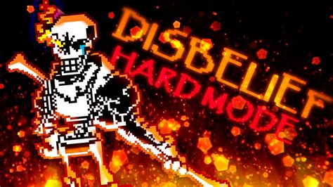 Disbelief Hard Mode Papyrus Fight Full Phase 1 By SlanMan YouTube