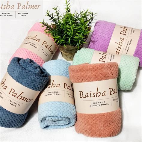 Jual BISMILLAH HANDUK MANDI TANGGUNG RAISHA PALMER BAHAN MICROFIBER