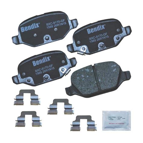 Bendix Premium Copper Free Disc Brake Pad Set Cfc The Home Depot