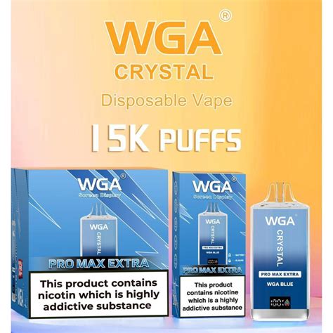 Wga Crystal Pro Max 15000 Puffs Disposable Vape Box Of 10 The Puff Club