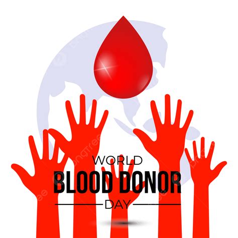 World Blood Donor Vector Design Images World Blood Donor Day Concept