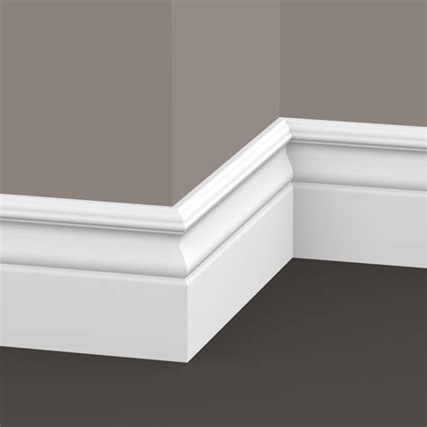 Metrie 4 75 In X 8 Ft White Primed Mdf Baseboard 1682487 Rona