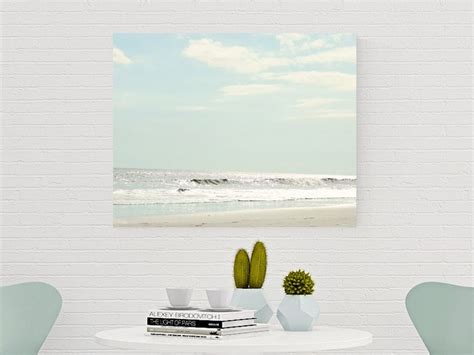 coastal canvas art coastal wall art canvas beach canvas | Etsy