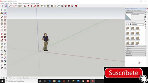 Aprender Y Utilizar La Interfaz Herramientas De SketchUp 2017 YouTube