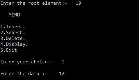 C Code To Implement Binary Search Tree Bst Program Coders Hub Android Code Examples And