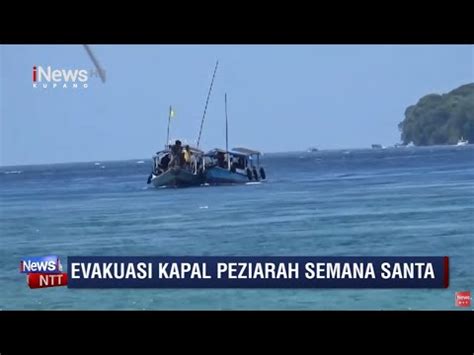 Inews Ntt Kapal Mati Mesin Saat Prosesi Laut Tim Sar Gerak Cepat