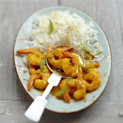 Receta Fácil De Gambas Al Curry Con Arroz