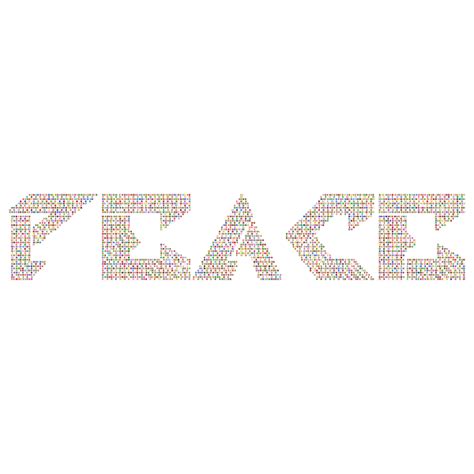 Chromatic Peace No Background Free Svg