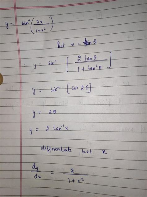 Differentiate The Following Functions W R T X Was Sin In Cosec