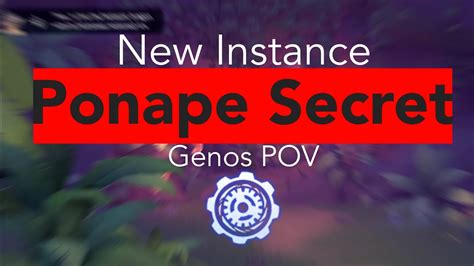 Rom New Instance Ponape Secret Genos Dungeons Pov Youtube