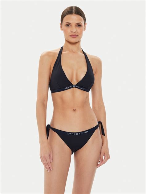 Tommy Hilfiger Dół od bikini UW UW Granatowy Modivo pl
