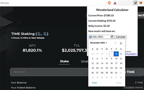 Wonderland Calculator For Google Chrome