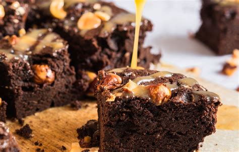 Brownie Aux Noisettes Et Caramel Au Beurre Sal Recette De Brownie