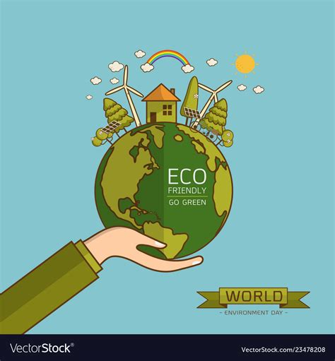 World Environment Day Royalty Free Vector Image