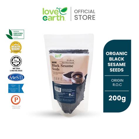 LE Organic Black Sesame Seed 200g Lazada