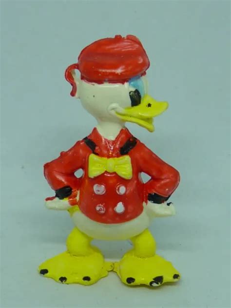 ANCIENNE FIGURINE PLASTIQUE PVC Les Amis De Mickey Disney Donald Duck N