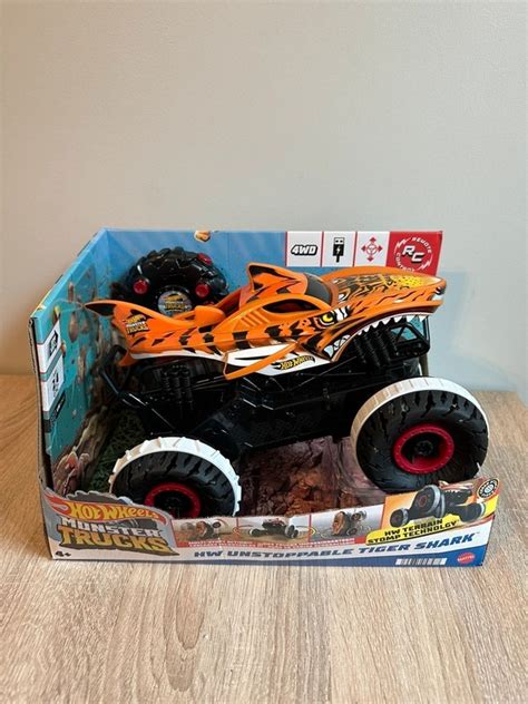 Hot Wheels Monster Trucks zdalnie sterowany samoch Łódź Kup teraz na Allegro Lokalnie