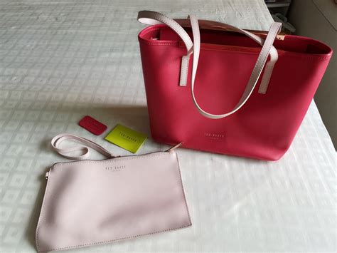 Ted Baker Bag Pink Womens Fashion Bags And Wallets Tote Bags On Carousell