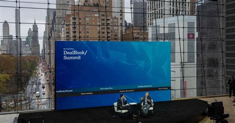 What To Expect At Todays Dealbook Summit The New York Times