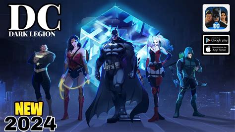 DC DARK LEGION GAMEPLAY NEW GAME FOR ANDROID IOS 2024 Early Access