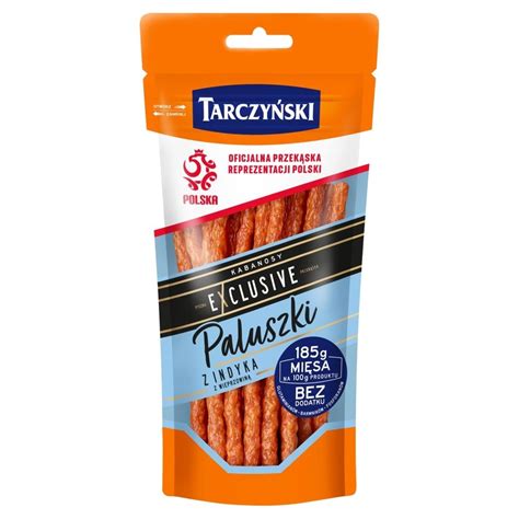 Tarczy Ski Kabanosy Exclusive Paluszki Z Indyka Z Wieprzowin G