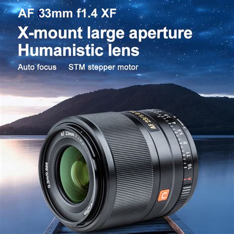 Viltrox Af 33mm F 1 4 Xf Stm Aps C Prime Lens For Fujifilm X Mount Cam