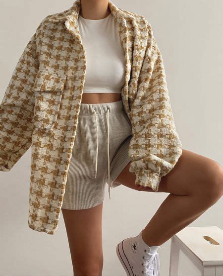 Cream Rib Knit Collared Half Zip Curated On Ltk Stylish Outfits