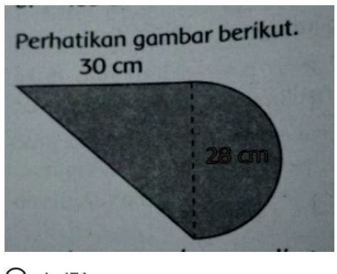 Solved Luas Gabungan Bangun Berikut Adalah Cm2 Perhatikan Gambar