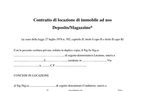 Fac Simile Lettera Di Restituzione Del Deposito Cauzionale Pagina Hot