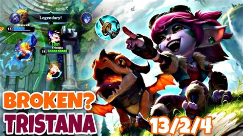 Wild Rift Tristana Tristana Is A Broken Adc In Season Gameplay