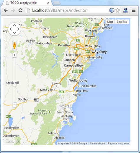Getting started with Google Maps JavaScript
