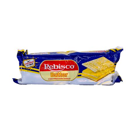 Rebisco Butter Cream Filled Crackers 32g X 10’s Palengke Thailand Filipino Asian Grocery Store