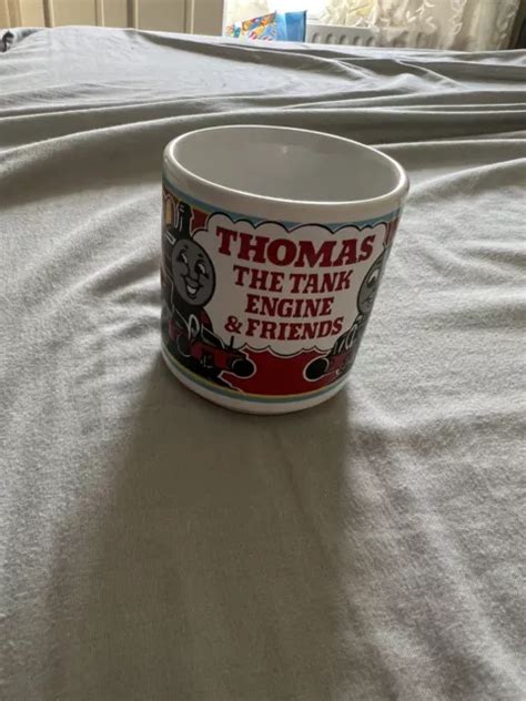 VINTAGE THOMAS THE Tank Engine Friends Ceramic Mug Cup 1990 Britt