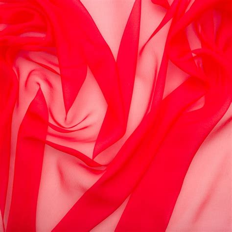 Red Silk Chiffon Red Silk Satin Background Silk Chiffon