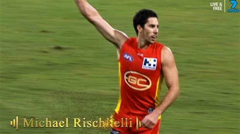 Afl Brownlow Medal Michael Rischitelli Included In Retiring