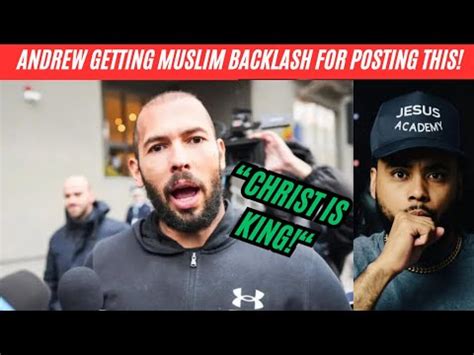 Andrew Tate Receives Islam Backlash After Tweeting THIS YouTube