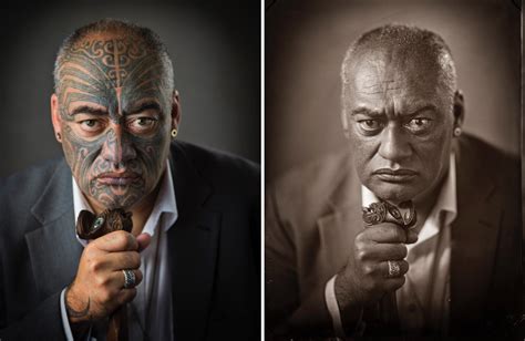 Incredible Wet Plate Portraits of Māori "Erases" Tā Moko