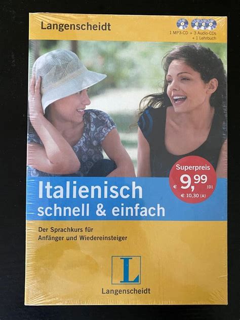 Langenscheidt Sprachkurs Italienisch Schnell Einfach Nr Kaufen