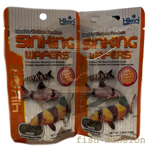 Jual Hikari Sinking Wafers 25gr Pellet Ikan Tenggelam Tropical Fish