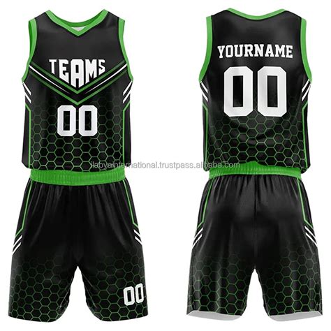 Top Quality Cool Basketball Uniform Design And Uniform Set Customized