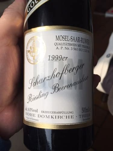 Bischöfliche Weingüter Trier Hohe Domkirche Scharzhofberger Riesling