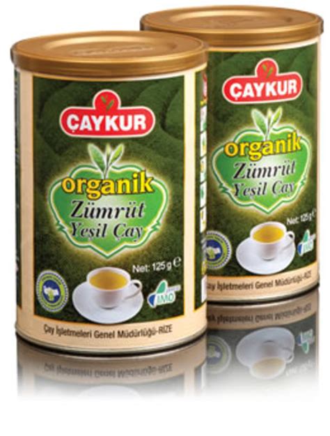 Çaykur Organik Zümrüt Yeşil Çay 125 Gr Macroonline