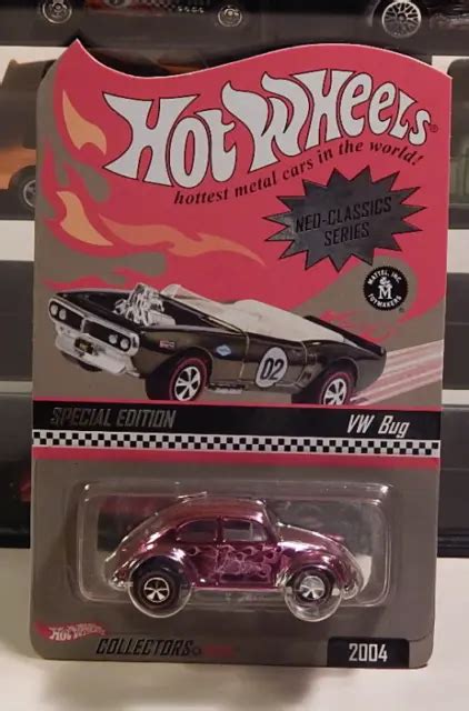 1966 VW BUG Volkswagen Hot Wheels Collectors Neo Classics Red Line Club